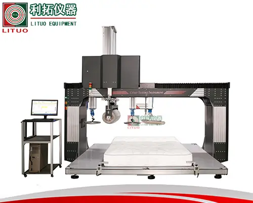 床墊反復(fù)沖擊檢測(cè)設(shè)備桌椅床綜合沖擊試驗(yàn)機(jī)家具力學(xué)試驗(yàn)機(jī)利拓儀器床墊檢測(cè)設(shè)備床墊測(cè)試儀器廠家床墊沖擊試驗(yàn)機(jī)