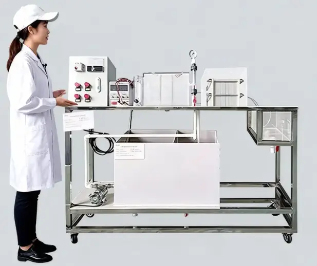 電解和電滲析組合實(shí)驗(yàn)裝置Combined experimental device for electrolysis and electrodialysis